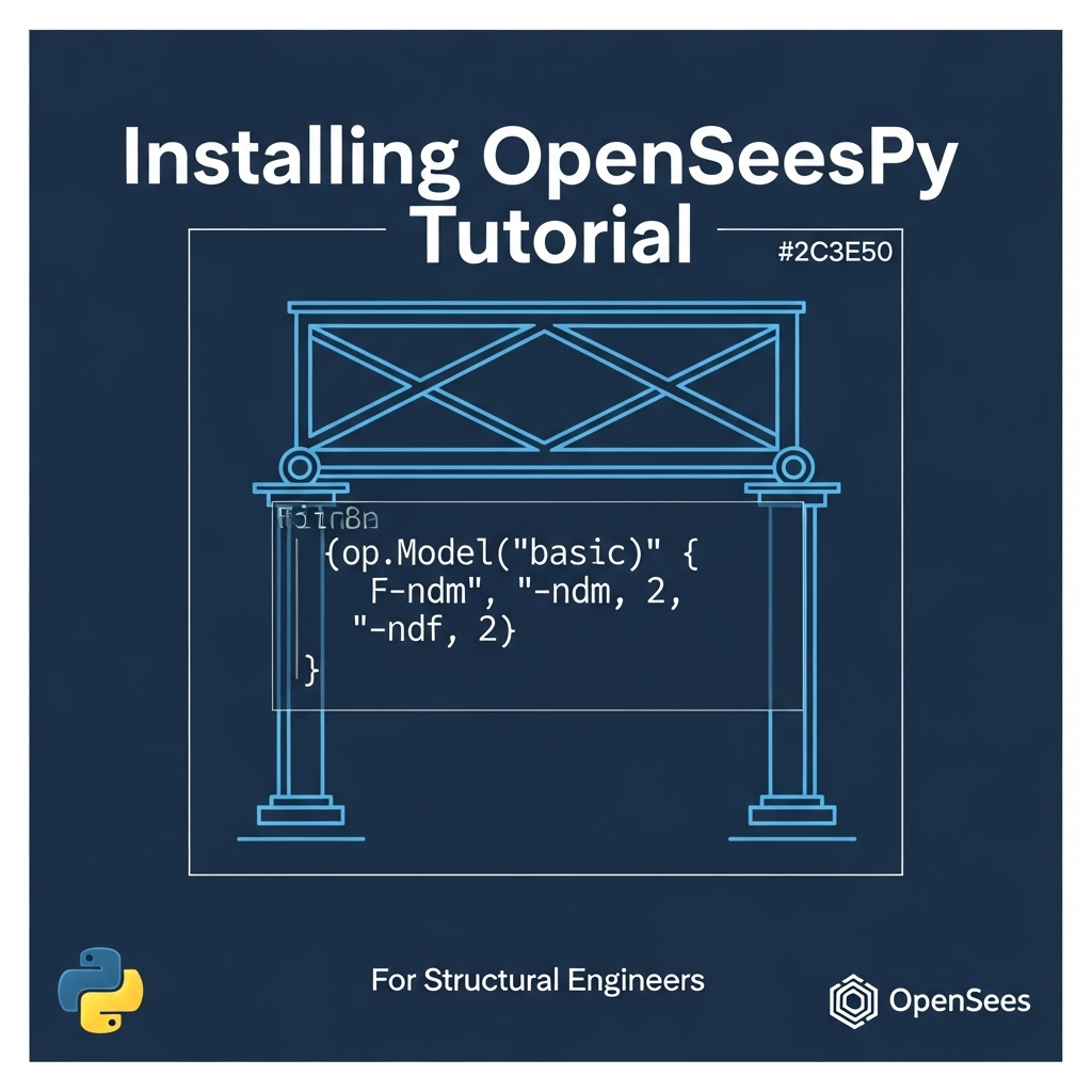 Installing OpenSeesPy Tutorial